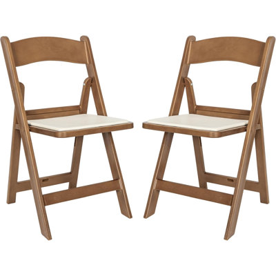 Chaises pliantes avec sièges rembourrés Thornfeldt
