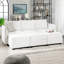 Canapé confortable avec repose-pieds triple Marchelo-1283032315