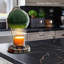 Lampe chauffe-bougie, large base, minuterie/variateur, lampe moderne à large base avec minuterie et variateur, fait fondre la cire parfumée uniformément, idéale comme lampe de table décorative, jaune-613887900