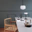 1 - Light Black/White Schoolhouse Pendant