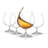 JoyJolt Cask Brandy Glasses, 13.5oz-76214660