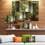 «Green Fall Forest with Sun Rays - Forest», reproduction de photo-950897106-953801217-1045087307