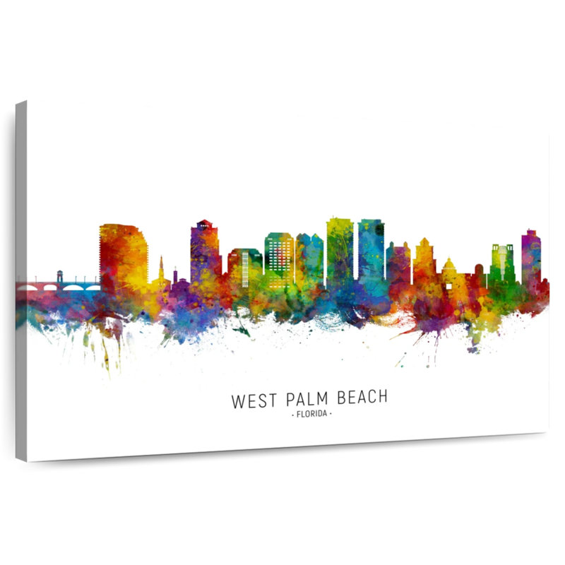 West Palm Beach Florida Skyline I