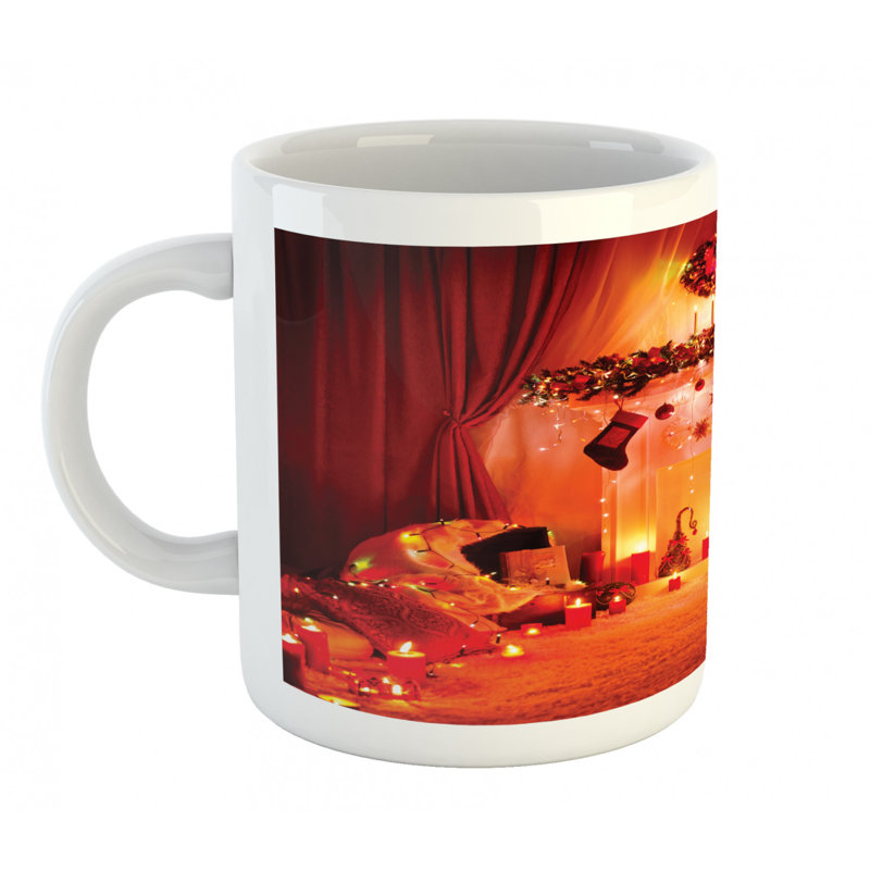 Grande tasse à café noel room