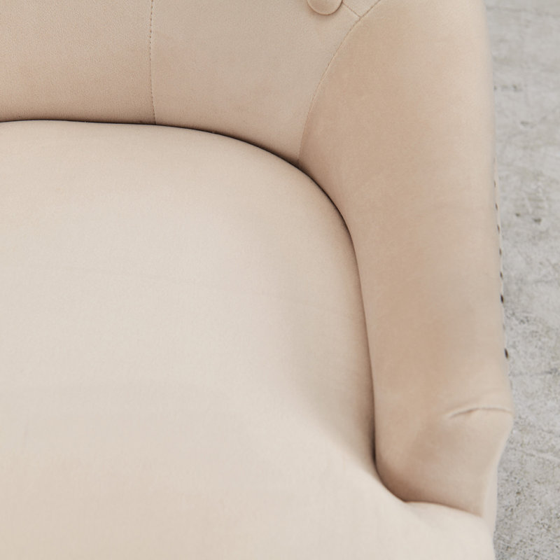 Mcintosh Tufted Velvet Upholstered Side Chair
