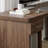 Nut-brown L-Shaped Solid Wood Executive Desk with drawers desk-765289130-765289128
