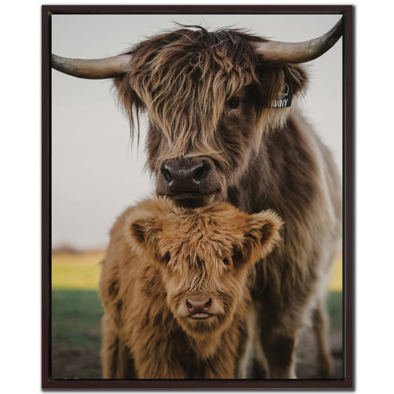 «Mom and Zeke», art mural sur toile