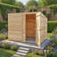 Super Value Overlap Pent Shed 8x6 SD