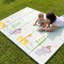 Double-sided Toddler Play Mat, Dinosaur & Jungle