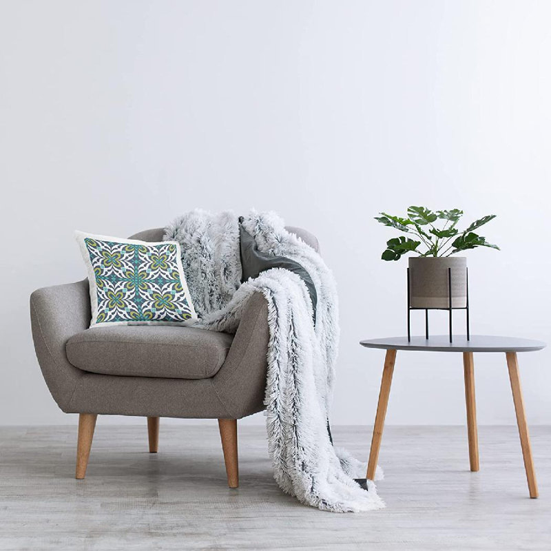 Housse et insert de coussin décoratif en polyester