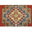 Tapis rouge nouvel âge en laine 10 pi 6 po x 13 pi 10 po Flemon