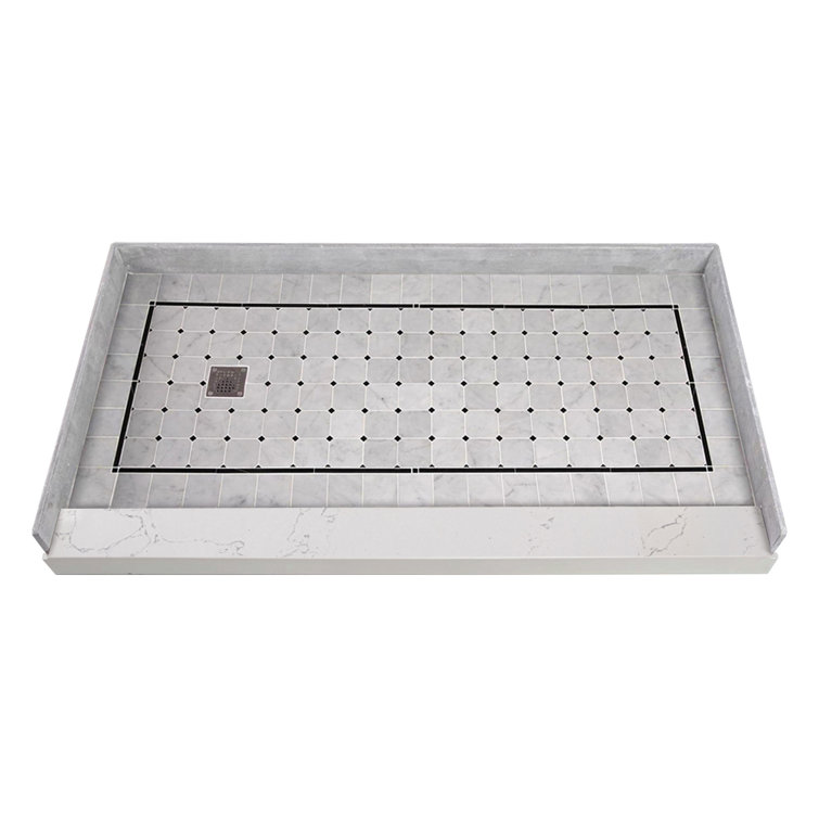 60'' W 32.25'' D Rectangular Single Shower Base