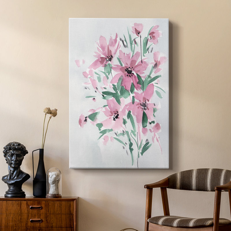 Posy Blooms III - galerie sur mesure, 48" H x 32" W