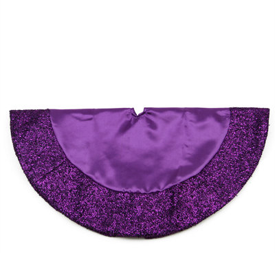 20" Mini Christmas Tree Skirt with Trim