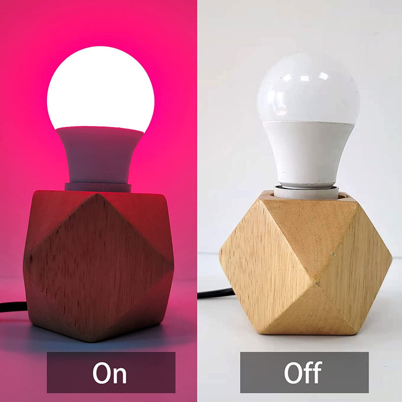 Ampoule DEL 7 W A19 à intensité variable de 7 watts, non-intensité variable, base