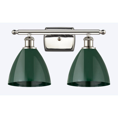 Schiavone - Nickel poli - Éclairage pour meuble-lavabo