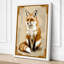 Dignified Fox Boho - Wrapped Canvas-1482749536-1482749545
