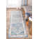 Hector Machine Woven Oriental Area Rug 