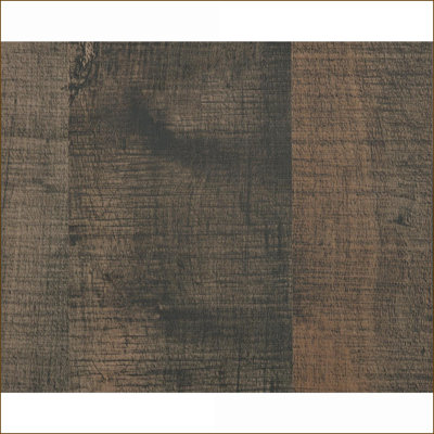 Table de chevet bicolore avec 2 tiroirs, sans assemblage
