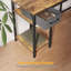 Stathelle L-Shaped Metal Base Writing Desk-1565884179