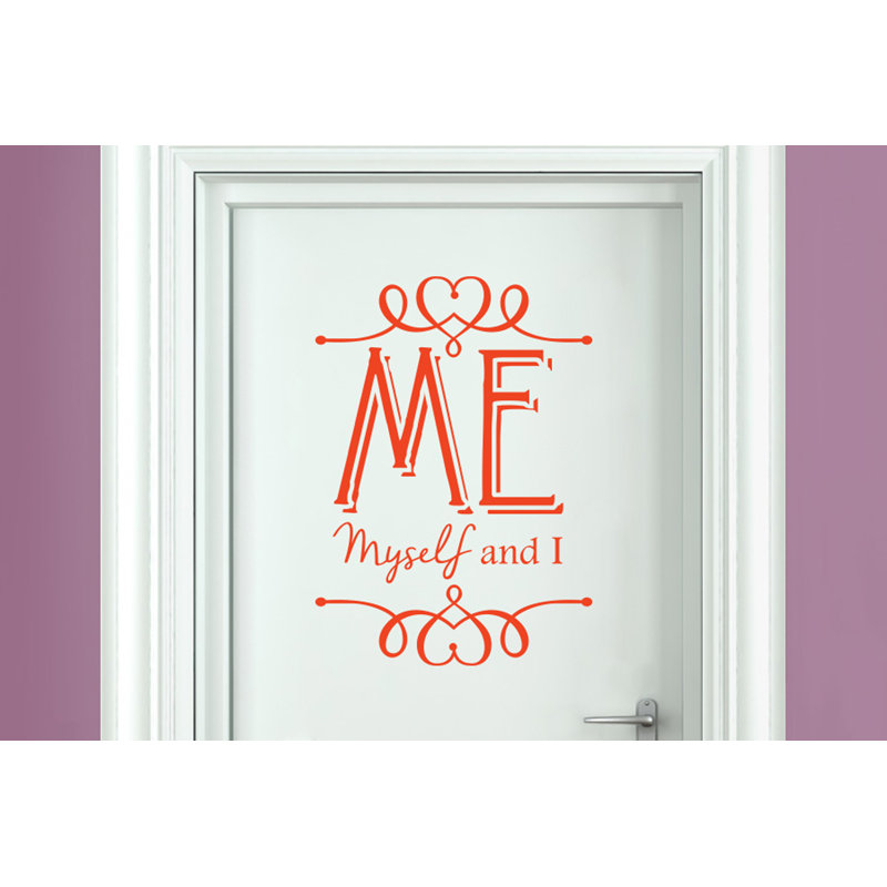 Wall Decal, Orange