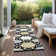 Malek Indoor/Outdoor Area Rug with Non-Slip Backing
