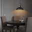 Annesa 1-Light Pendant –Black Inner Gold Industrial Modern Ceiling Light by Borough Wharf-45460363