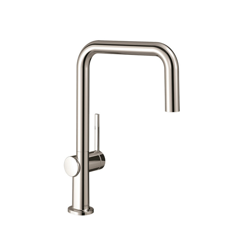 hansgrohe Talis N Kitchen Faucet, U-Style 1-Spray, 1.75 GPM, Polished Nickel
