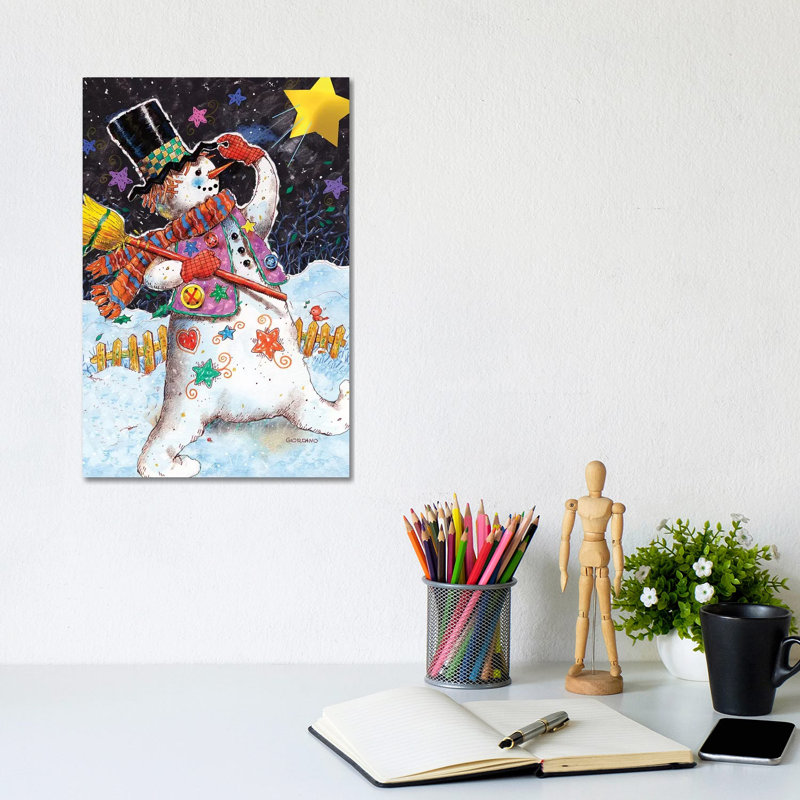 Ll Wish Upon A Star by Giordano Studios - Wrapped Canvas Painting, 30.48cm H x 20.32cm W x 1.91cm D
