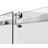 Fast-Assembly 56" - 60" W x 76" H Single Sliding Frameless Shower Door with 3/8"(10mm) Clear Tempered Glass, Stainless Steel Accessories-88668304