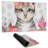 Charming cat - 14.00"x24.25" Desk mat