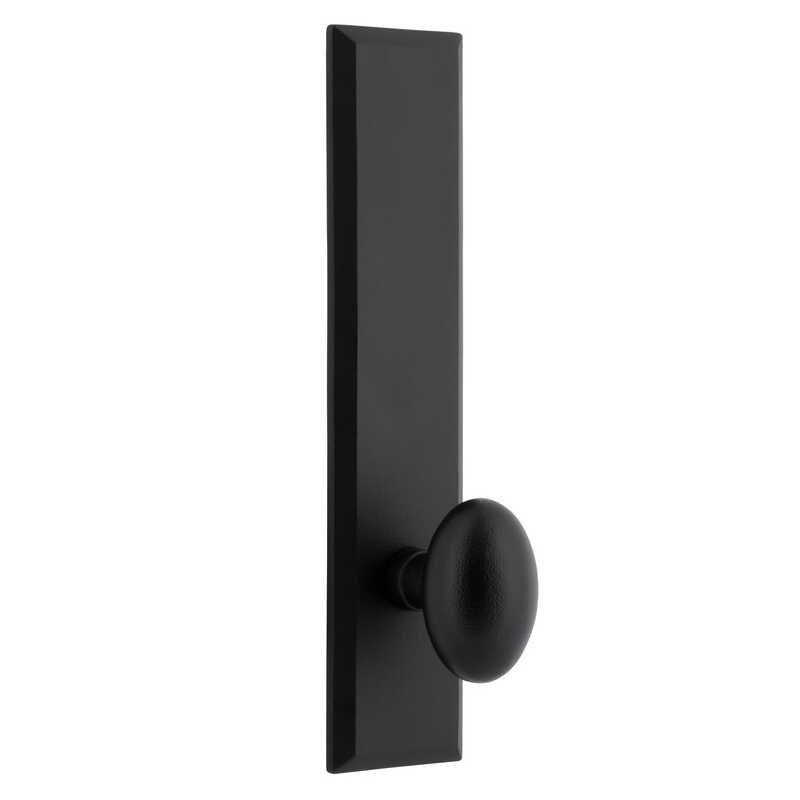 Fer intemporel avec plaque Aeg, 2 3/4", Droitier, Privacy (Bed & Bath)