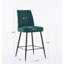 Chaises de bar réglables confortables de style moderne avec revêtement en velours pour comptoir de cuisine
