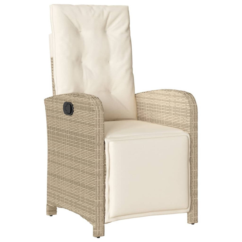 Ensemble repas Hokku Designs, 6, H 29,1 po x l 63 po x P 39,4 po, Crème / Beige Pieds ronds