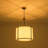 3 - Light Modern Fabric Drum Pendant Light