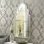Bagneux Moroc Arch Wood Framed Wall Mounted Accent Mirror-35271306-35271299