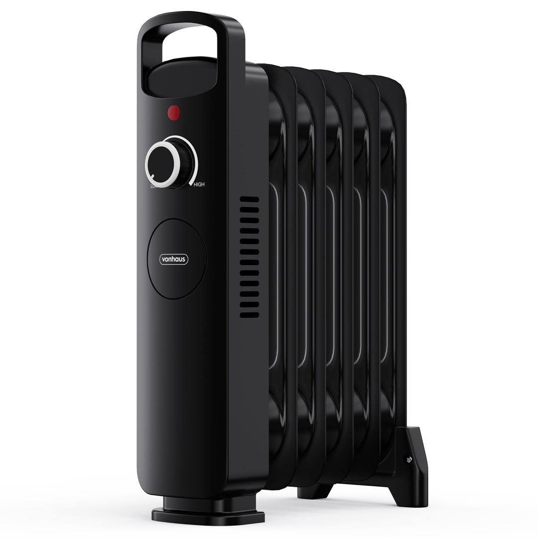 800 Watt Electric Radiant Radiator Heater with Adjustable Thermostat