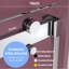 72'' - 76'' W X 76'' H Double Sliding Frameless Shower Door With 3/8 Inch (10Mm) Clear Glass-114613361