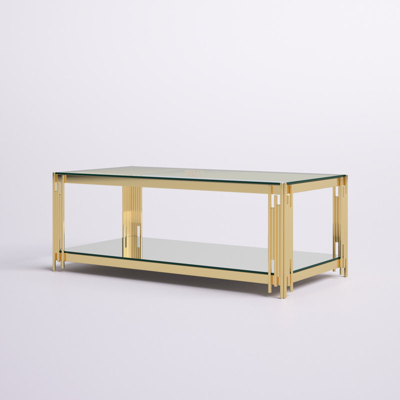 Table basse Tomasso, Or