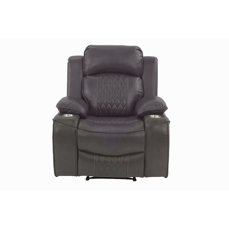 Fauteuil inclinable électrique Power Motion Chair 1pc, Gris anthracite