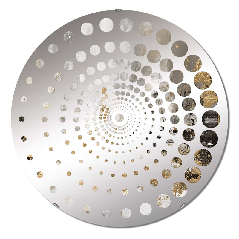 Miroir mural Modern, 23,6 po x 23,6 po