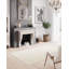 Tiffany Smooth Low Pile Semi-Plain Cream Rug-56561928
