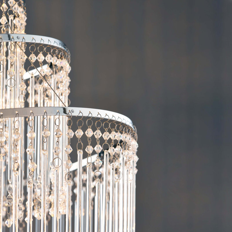 Coles 24 - Light Crystal Chandelier