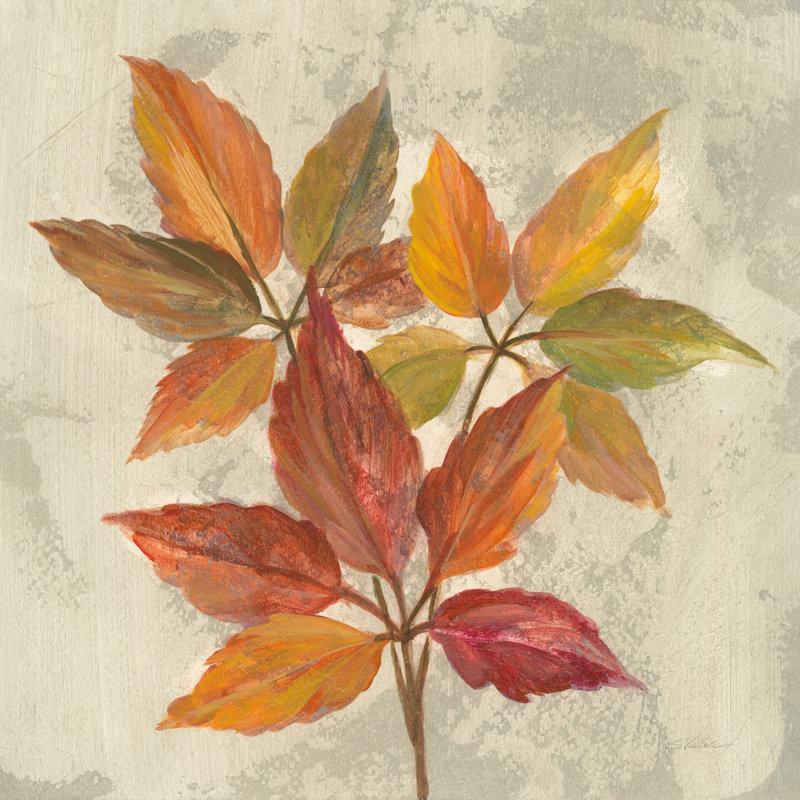 " November Leaves I " by Silvia Vassileva, 36" H x 36" W