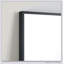 Miroir pleine longueur 70 X 31 pouces avec cadre en alliage d'aluminium, incassable et haute définition, idéal pour la décoration moderne