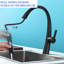 Robinet de cuisine escamotable en acier inoxydable