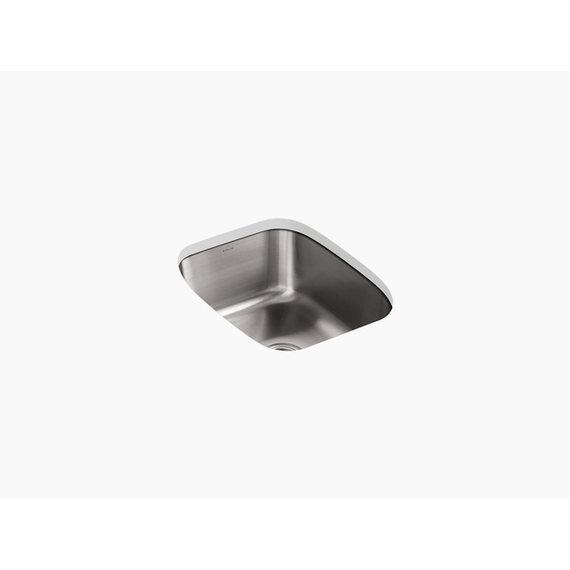 Undertone® 16.25" x 20.5" x 8" Large Under-Mount Single-Bowl Kitchen Sink