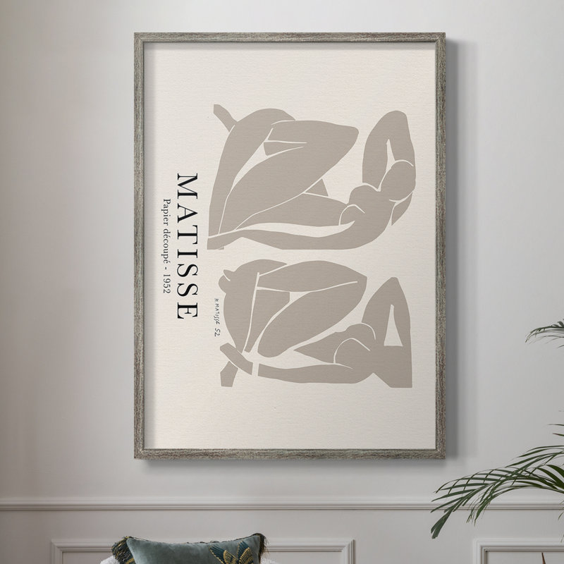 Matisse CCL III, reproduction d'art encadrée - bois massif, H 21 po x l 17 po