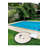Sheep Figured Minimalist Pattern Round Black Beige Carpet-737129918