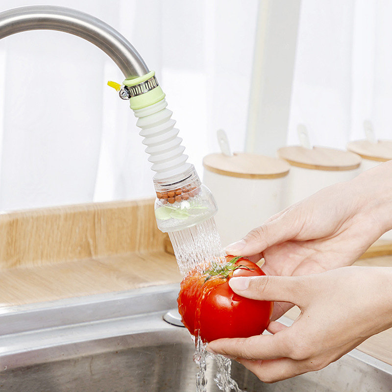Fournitures de cuisine pour robinets de robinet d'évier robustes et amovibles à l'épreuve des éclaboussures, Vert